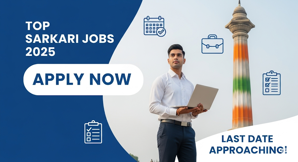 🇮🇳 प्रमुख सरकारी नौकरी रिक्तियाँ — जुलाई 2025 (Top Sarkari Job News )